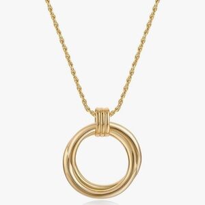 NEW 18k gold Plated Pendant Necklace